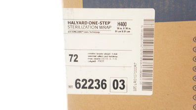 Halyard 6223603 One-Step Sterilization Wrap 36inch x 36inch - Case of 72